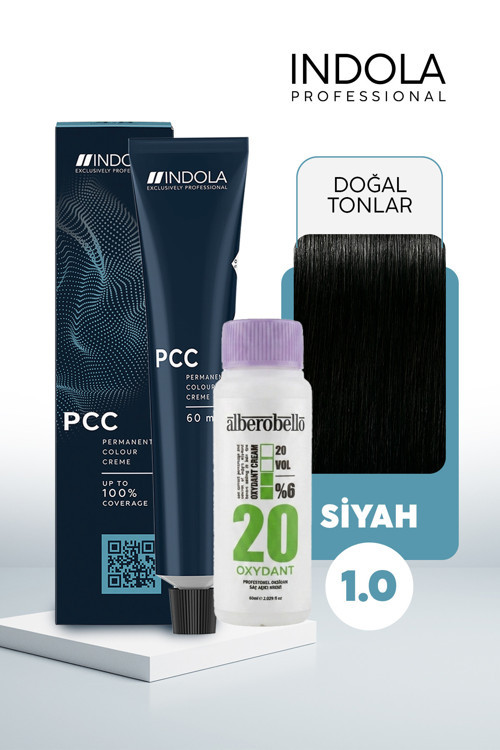 Oksidan+Indola PCC Saç Boyası 60 Ml. (1'er Adet)