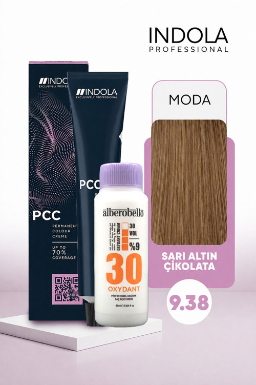 Oksidan+Indola PCC Saç Boyası 60 Ml. (1'er Adet)