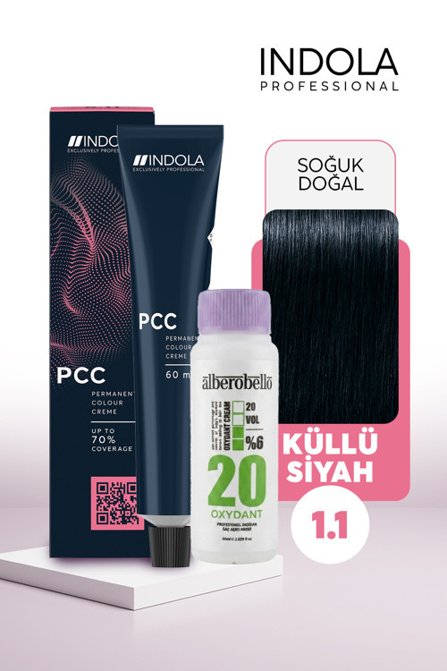Oksidan+Indola PCC Saç Boyası 60 Ml. (1'er Adet)