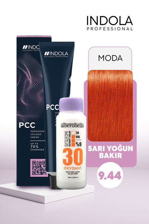 Oksidan+Indola PCC Saç Boyası 60 Ml. (1'er Adet)