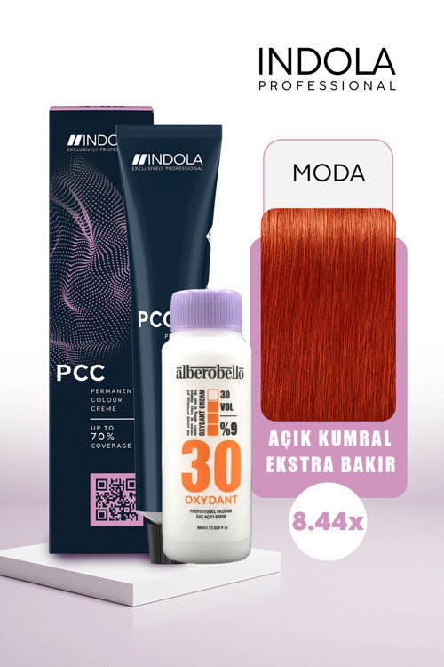 Oksidan+Indola PCC Saç Boyası 60 Ml. (1'er Adet)