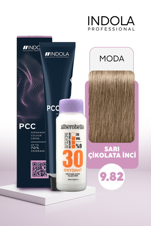 Oksidan+Indola PCC Saç Boyası 60 Ml. (1'er Adet)