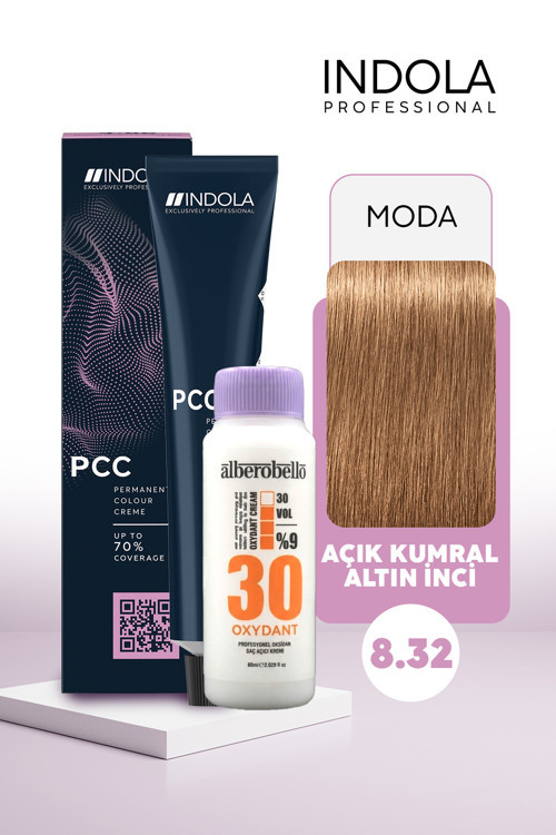 Oksidan+Indola PCC Saç Boyası 60 Ml. (1'er Adet)
