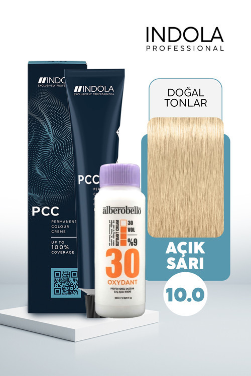 Oksidan+Indola PCC Saç Boyası 60 Ml. (1'er Adet)