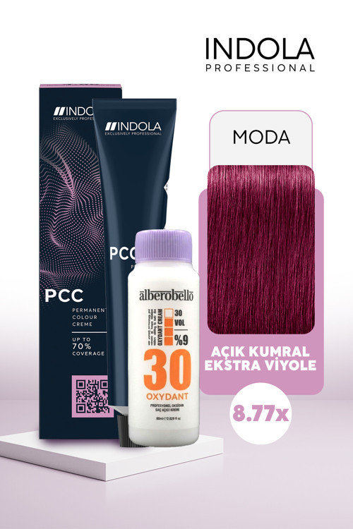 Oksidan+Indola PCC Saç Boyası 60 Ml. (1'er Adet)