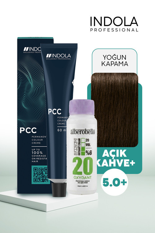 Oksidan+Indola PCC Saç Boyası 60 Ml. (1'er Adet)