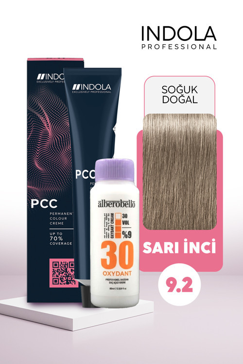 Oksidan+Indola PCC Saç Boyası 60 Ml. (1'er Adet)