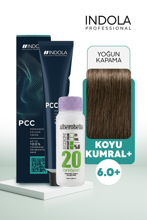 Oksidan+Indola PCC Saç Boyası 60 Ml. (1'er Adet)