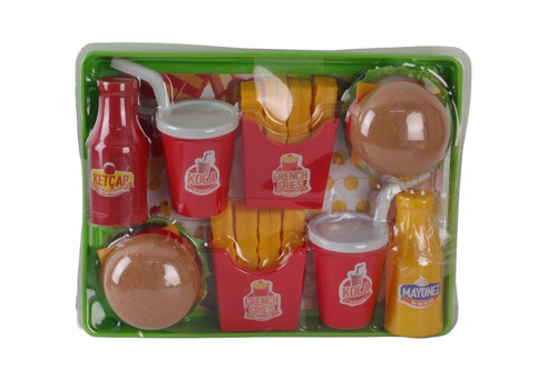 ENF-39164 Hamburger Tepsi Çift Porsiyon