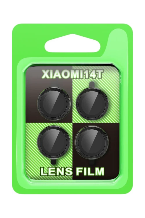 Xiaomi Mi 14T Raze Metal Kamera Lens - Siyah