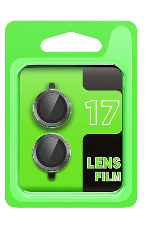 Apple iPhone 17 Raze Metal Kamera Lens - Gri