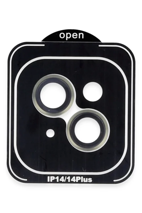 Joko Apple iPhone 14 PVD Metal Kamera Lens - Yeşil