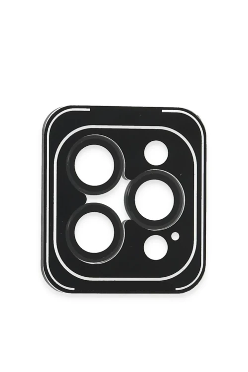 Joko Apple iPhone 16 Pro Max PVD Metal Kamera Lens - Siyah