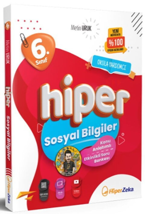 6. Sınıf Hiper Sosyal Bilgiler Konu Anlatımlı Soru Bankası Hiper Zeka Yayınları