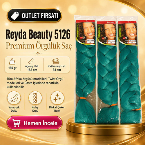 3 Paket / Afrika Örgüsü Ve Rasta İçin Sentetik 5126