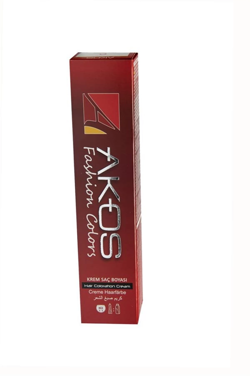 Akos Kadın Için Yoğun Kızıl Kumral Renk Saç Boyası 60 Gr