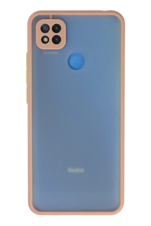 Xiaomi Redmi 9C Kılıf Montreal Silikon Kapak - Pembe