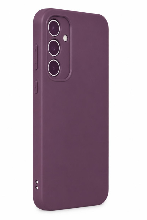 Samsung Galaxy A35 5G Kılıf First Silikon - Mürdüm