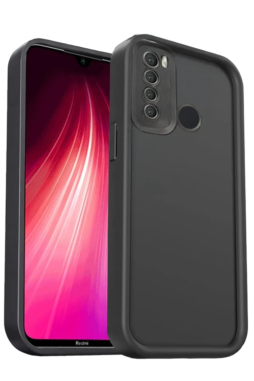 Xiaomi Redmi Note 8 Kılıf Viera Silikon - Siyah