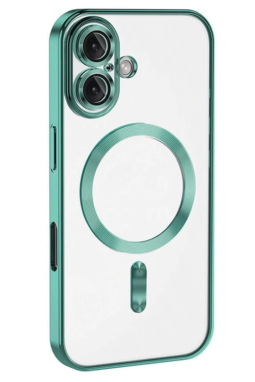 Apple iPhone 16 Plus Kılıf Kross Magneticsafe Kapak - Turkuaz