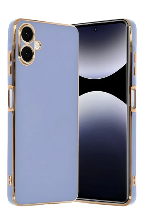 Samsung Galaxy A07 4G Volet Silikon - Mavi