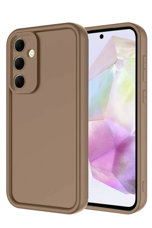 Samsung Galaxy A26 Kılıf Viera Silikon - Kahverengi