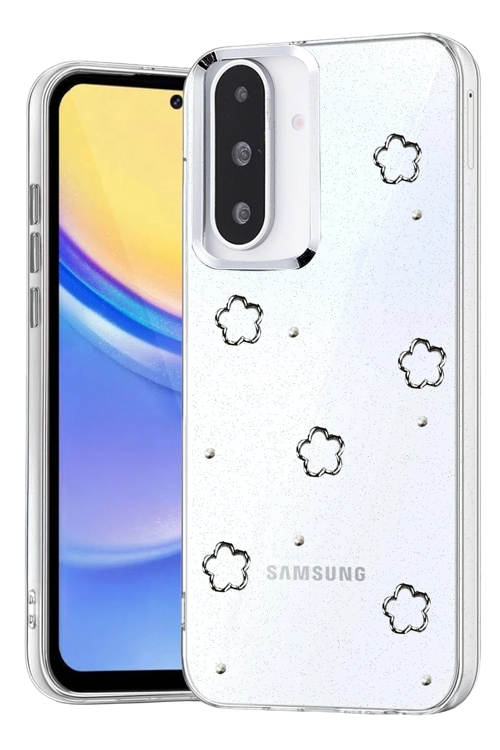 Samsung Galaxy A27 5G Fiyonk Desenli Kapak - Desen 2