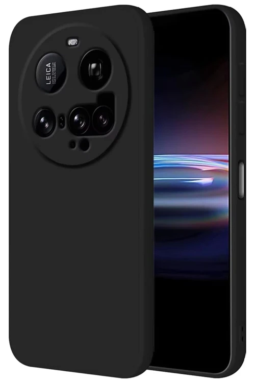 Xiaomi Mi 15 Ultra Kılıf Nano içi Kadife Silikon - Siyah