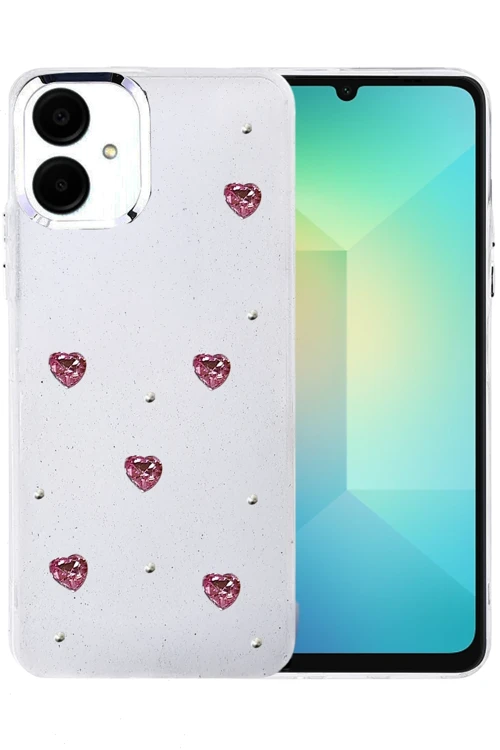 Samsung Galaxy A07 4G Fiyonk Desenli Kapak - Desen 3
