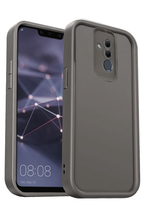 Huawei Mate 20 Lite Kılıf Viera Silikon - Gri