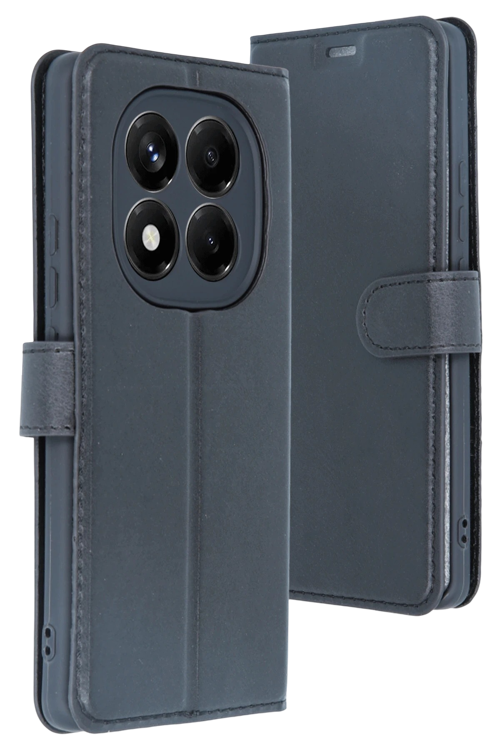Xiaomi Redmi Note 15 4G Trend S Plus Kapaklı Kılıf - Siyah