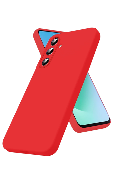 Samsung Galaxy A27 5G First Silikon - Kırmızı