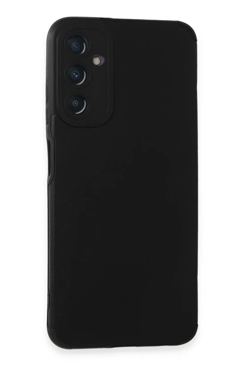 Samsung Galaxy A05S Kılıf Loop Deri Silikon - Siyah