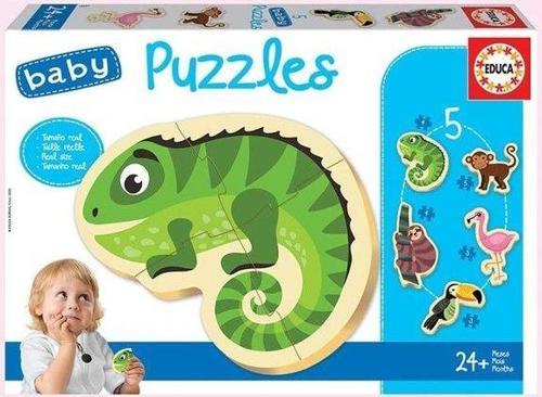 Animales Tropicales Puzzle