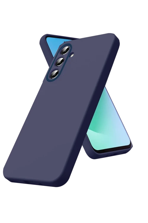 Samsung Galaxy A57 5G First Silikon - Lacivert