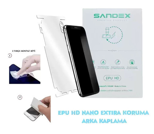 Infinix NOTE 60 Uyumlu NANO FULL Arka Kaplama Esnek ULTRA İnce - SANDEX - EPU HD