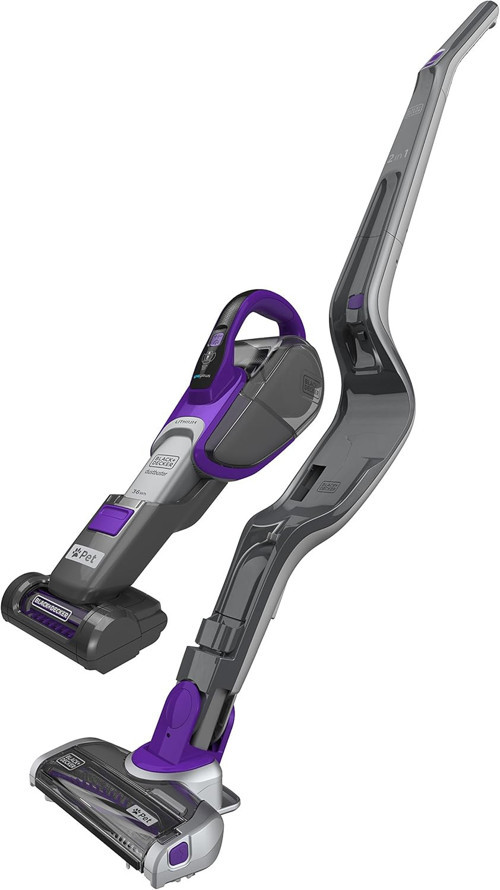 BLACK & DECKER SVJ520BFSP-QW 2'si 1 Arada Evcil Hayvan Serisi Şarjlı Dikey Süpürge