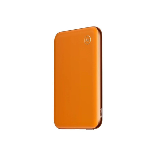 MC-2932 Metaair 20W 5000MAH Ultra Ince Metal Manyetik Kablosuz Powerbank Turuncu
