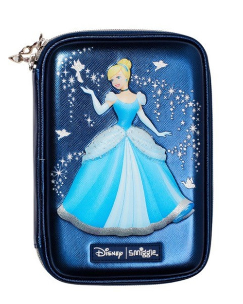 Princess Smiggle Parlak Baskılı Büyük Kapasiteli Kız Çocuk Kalem Kutusu