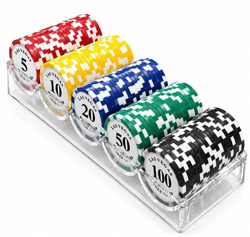 Profesyonel Poker Fişi Seti 100 Adet Casino Chip Alk5368