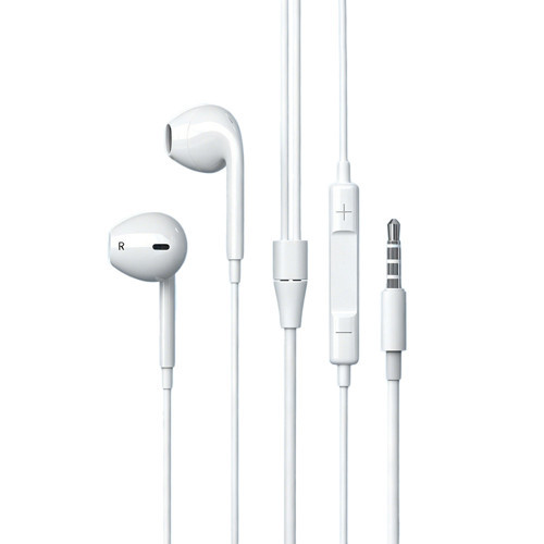J01 3D Stereo Ses Destekli 3.5Mm Kulakiçi Kulaklık Beyaz