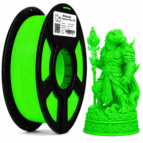 PLA+ Premium High Speed Filament - Neon Green