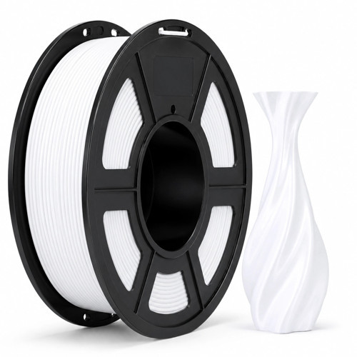 PLA Silk Filament - Pearl White
