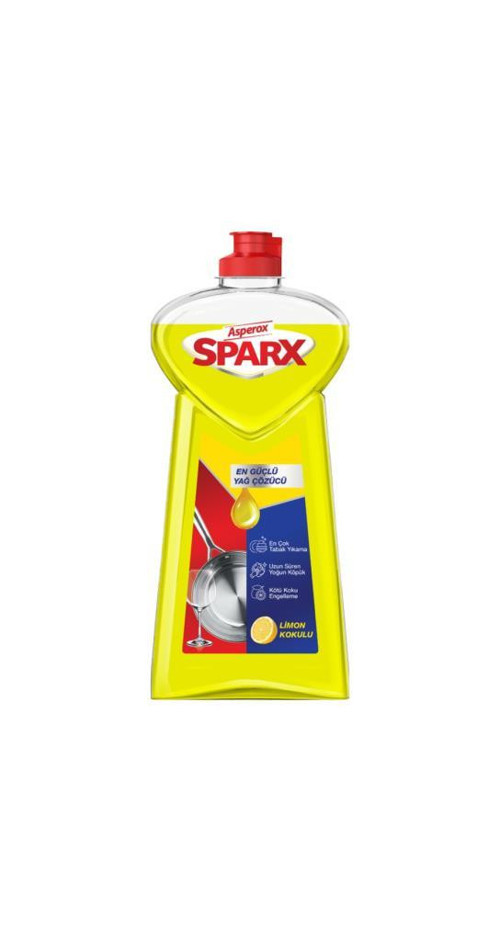 sparx sıvı bulaşık deterjanı limon 1200 ml