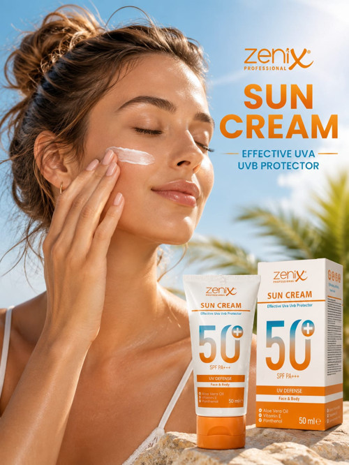 YÜZ GÜNEŞ KORUYUCU KREM Sun Cream 50+ SPF 50 ML - Güneş Koruyucu Kremi