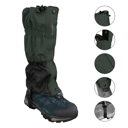Trekking Pace Outdoor Tozluk Haki-Siyah