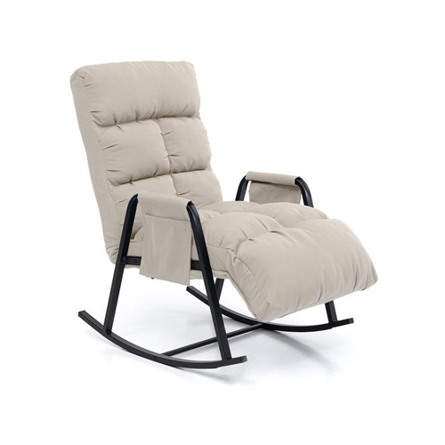 Lena Outdoor Bahçe Su Geçirmez Fonksiyonel Sallanan Koltuk - Bej