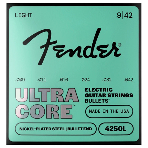 Ultracore 4250L Nickel Plated Steel Bullet End 09-42 Elektro Gitar Teli