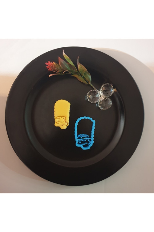 Marge Simpson Kurabiye Kalıbı 50x80x12 Mm