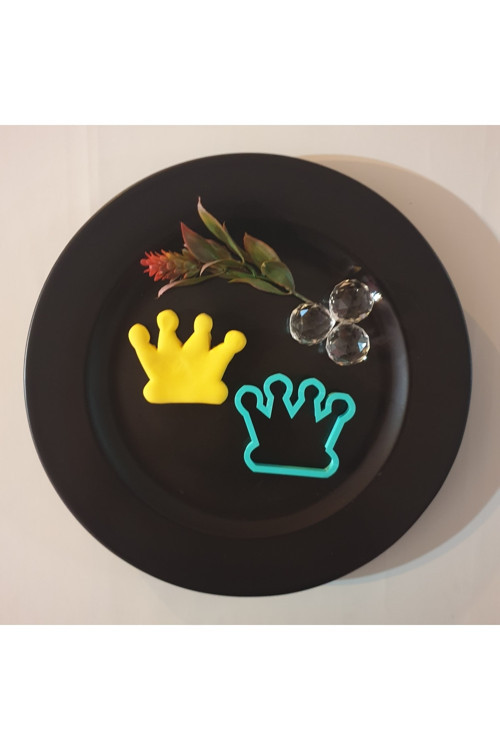 Kral Tacı Kurabiye Kalıbı 90x75x12 Mm
